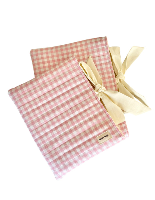 Rosa Quilted Book Sleeve