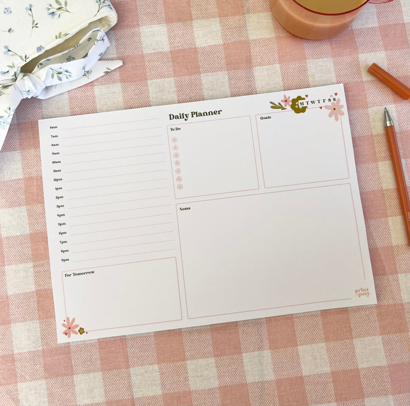 Posy Planner Desk Pad