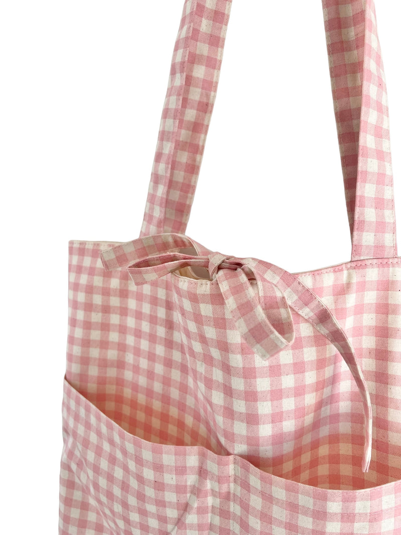 Bucket Tie Tote Bag Sewing Pattern
