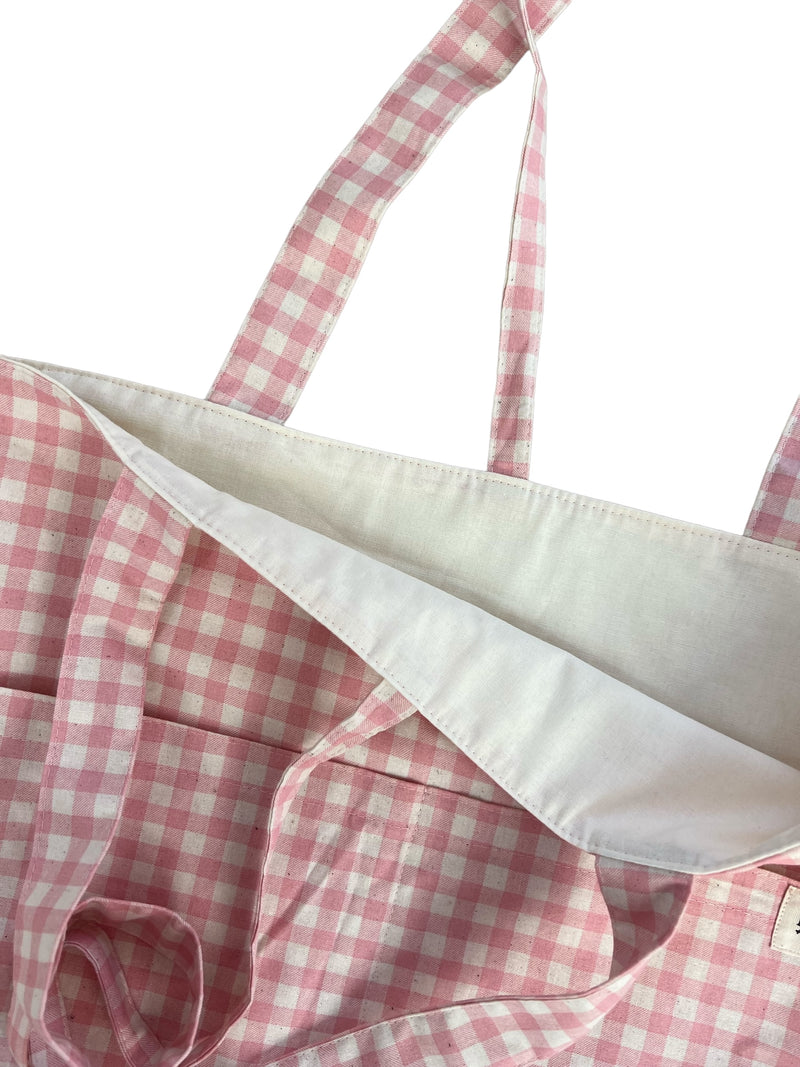 Bucket Tie Tote Bag Sewing Pattern