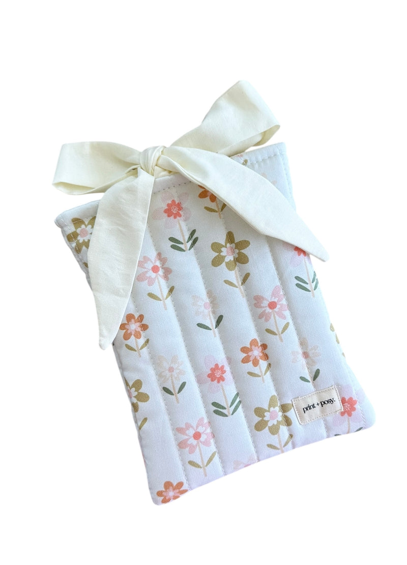 Wildflower Quilted Bow Tie Kindle Sleeve