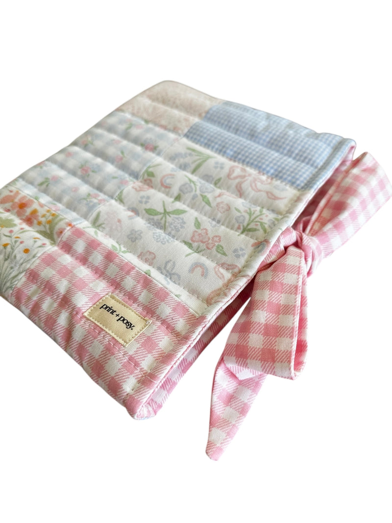 Posy Patchwork Book Sleeve