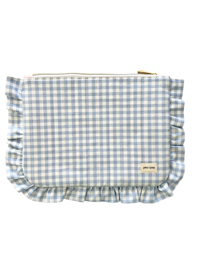 Wren Gingham Ruffle Pocket