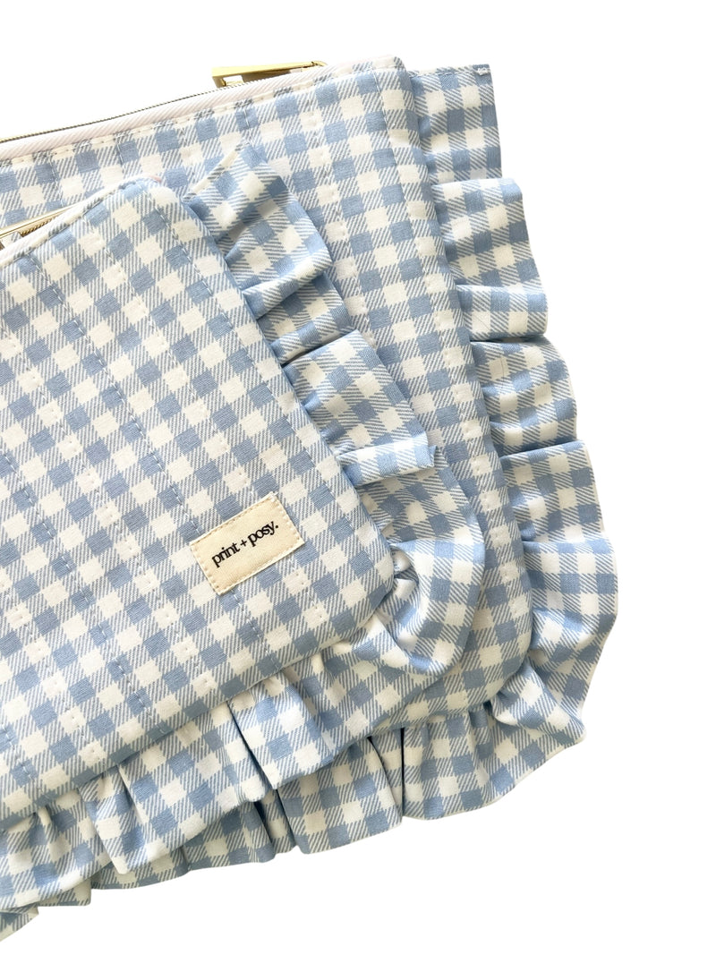 Wren Gingham Ruffle Pocket