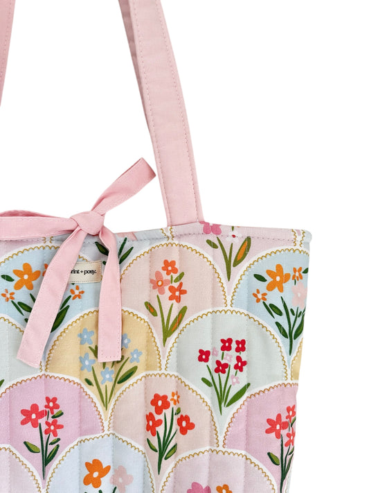 Daisy Mosaic Everyday Tote