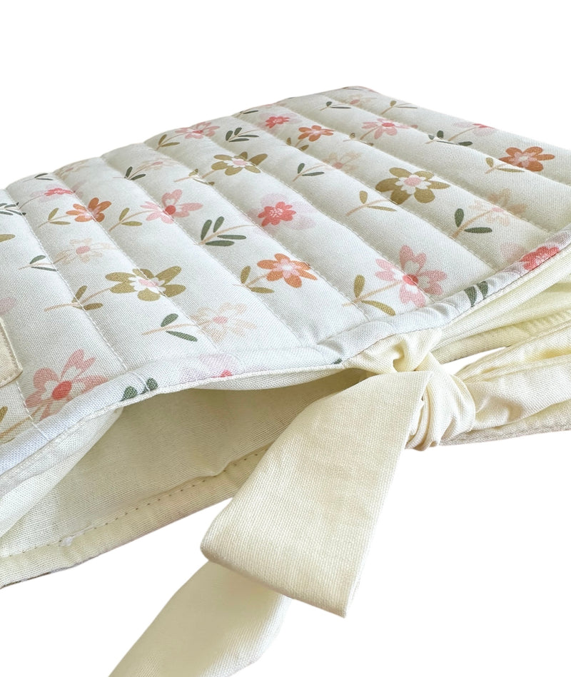 Wildflower Quilted Book Sleeve
