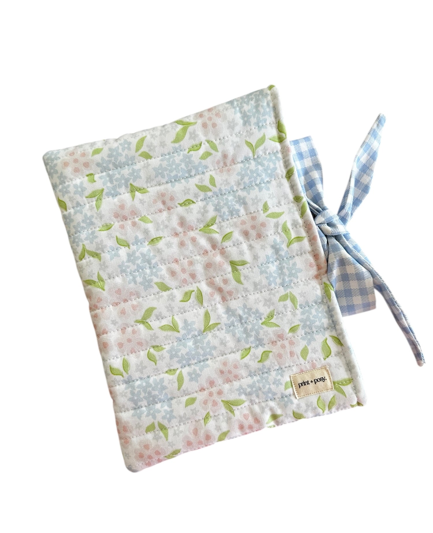 Hydrangea Quilted Book Sleeve