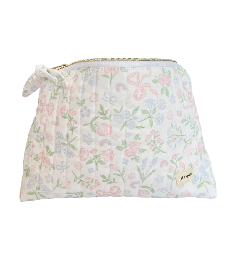 Quilted Posy Pouch Sewing Pattern