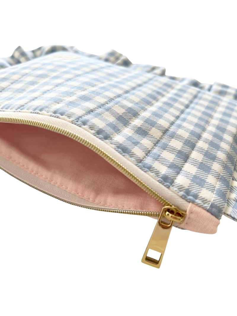 Wren Gingham Ruffle Pocket