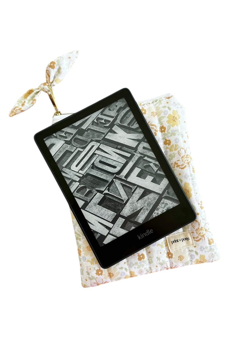 Marigold Quilted Kindle Sleeve
