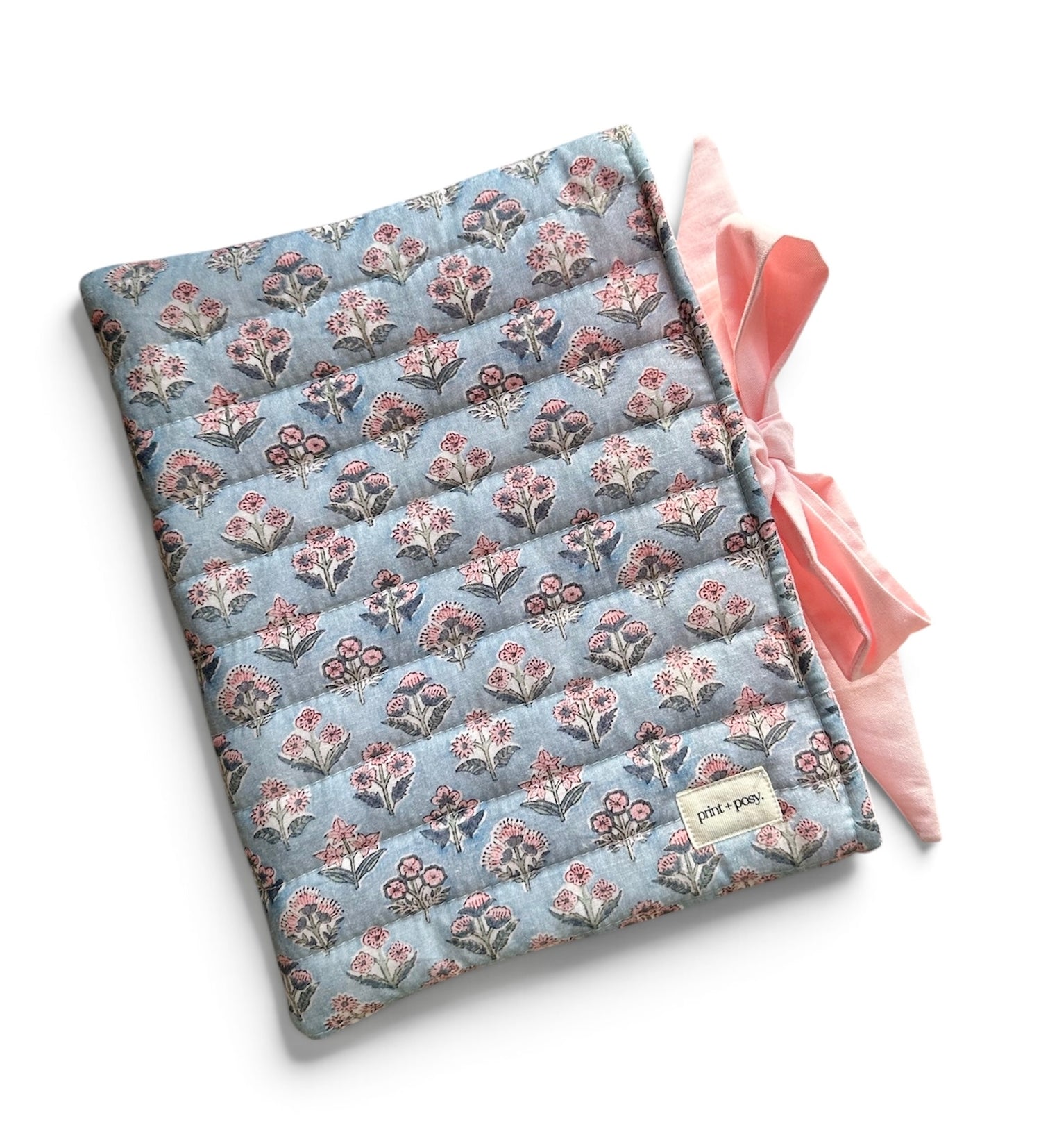 Dusky Quilted Book Sleeve