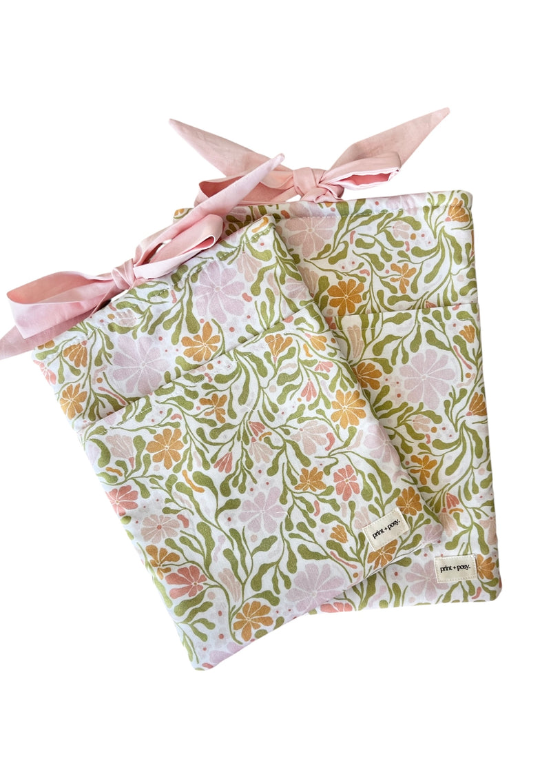 Spring Garden Pocket Book Sleeve