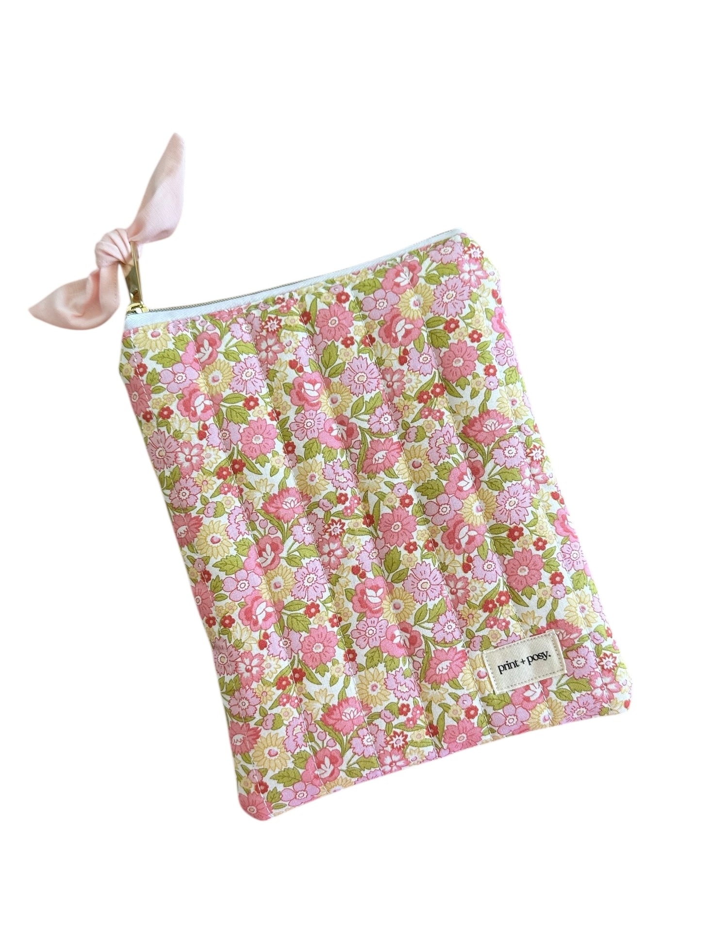 Summer Floral Quilted Kindle Sleeve