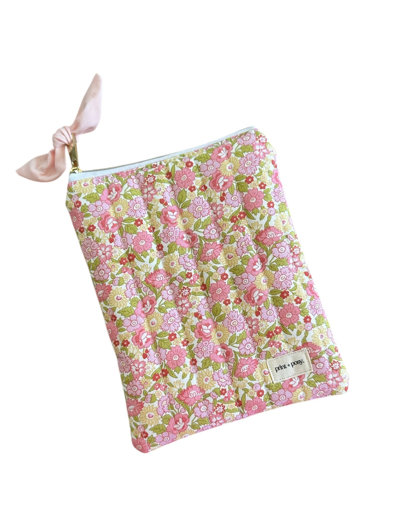 Summer Floral Quilted Kindle Sleeve