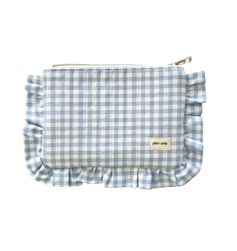 Wren Gingham Ruffle Pocket