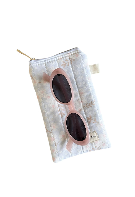 Snowdrop Quilted Sunnies Pouch