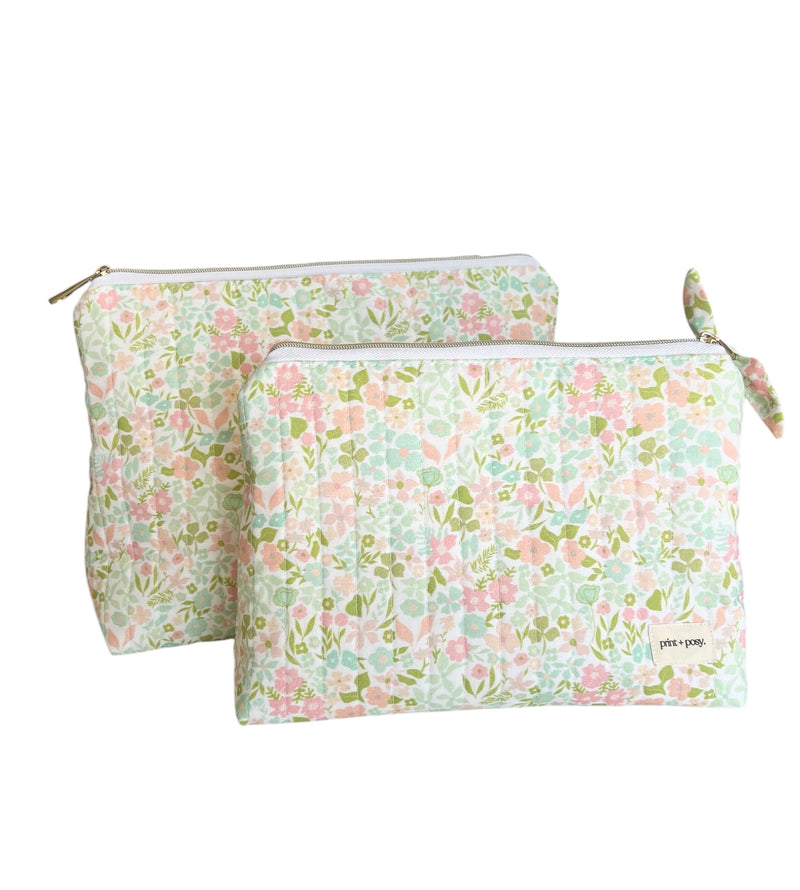 Quilted Posy Pouch Sewing Pattern