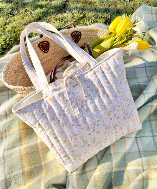 Elsie Quilted Tote Bag Sewing Pattern