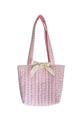 Rosa Gingham Sunday Tote