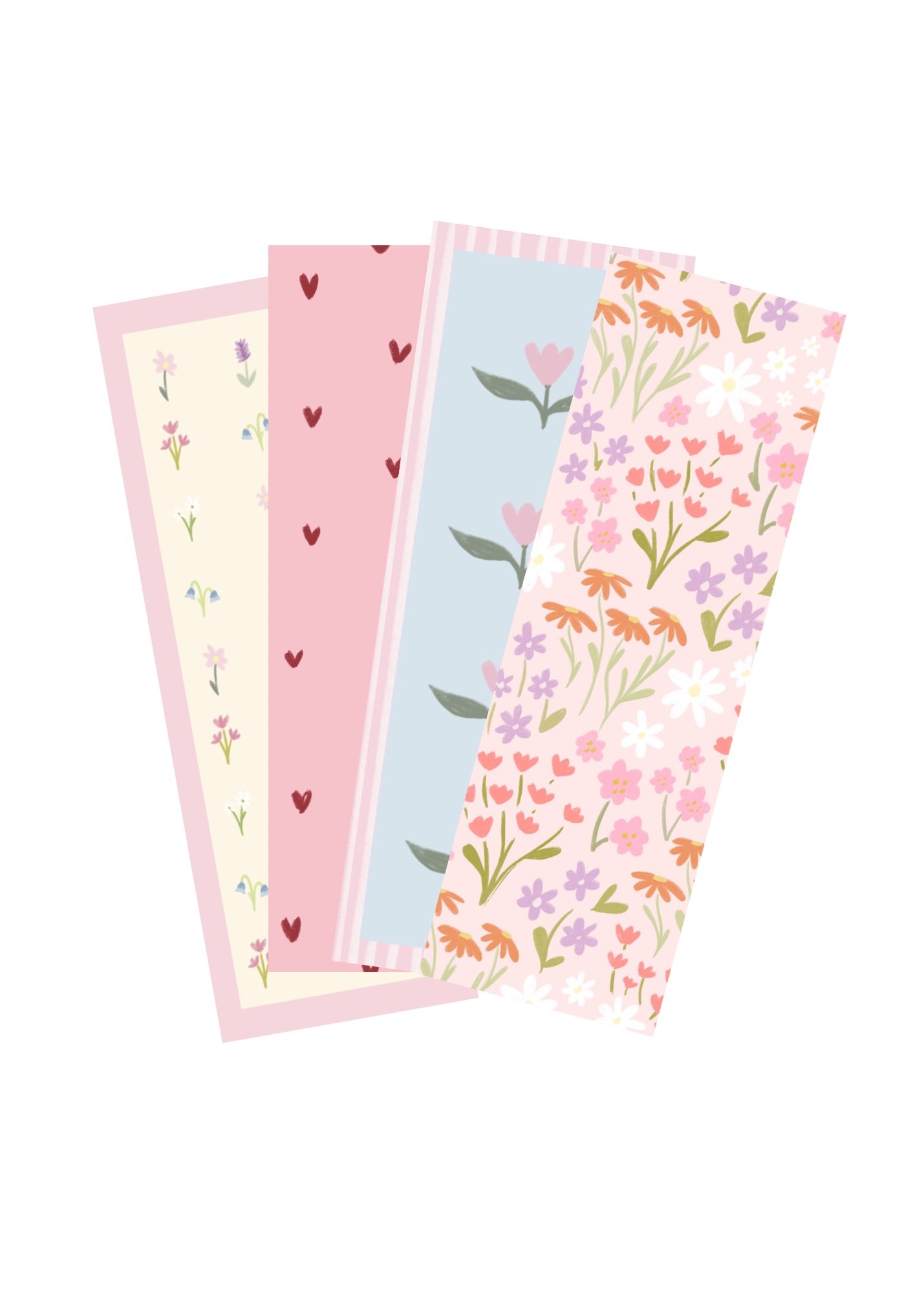 Floral Bookmark Bundle