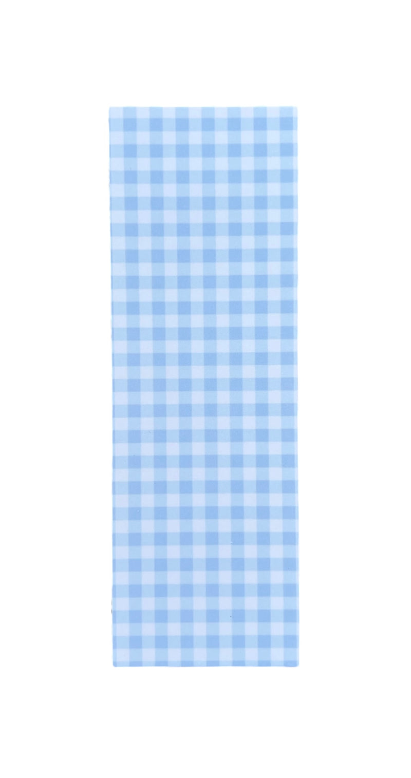 Blue Gingham Bookmark