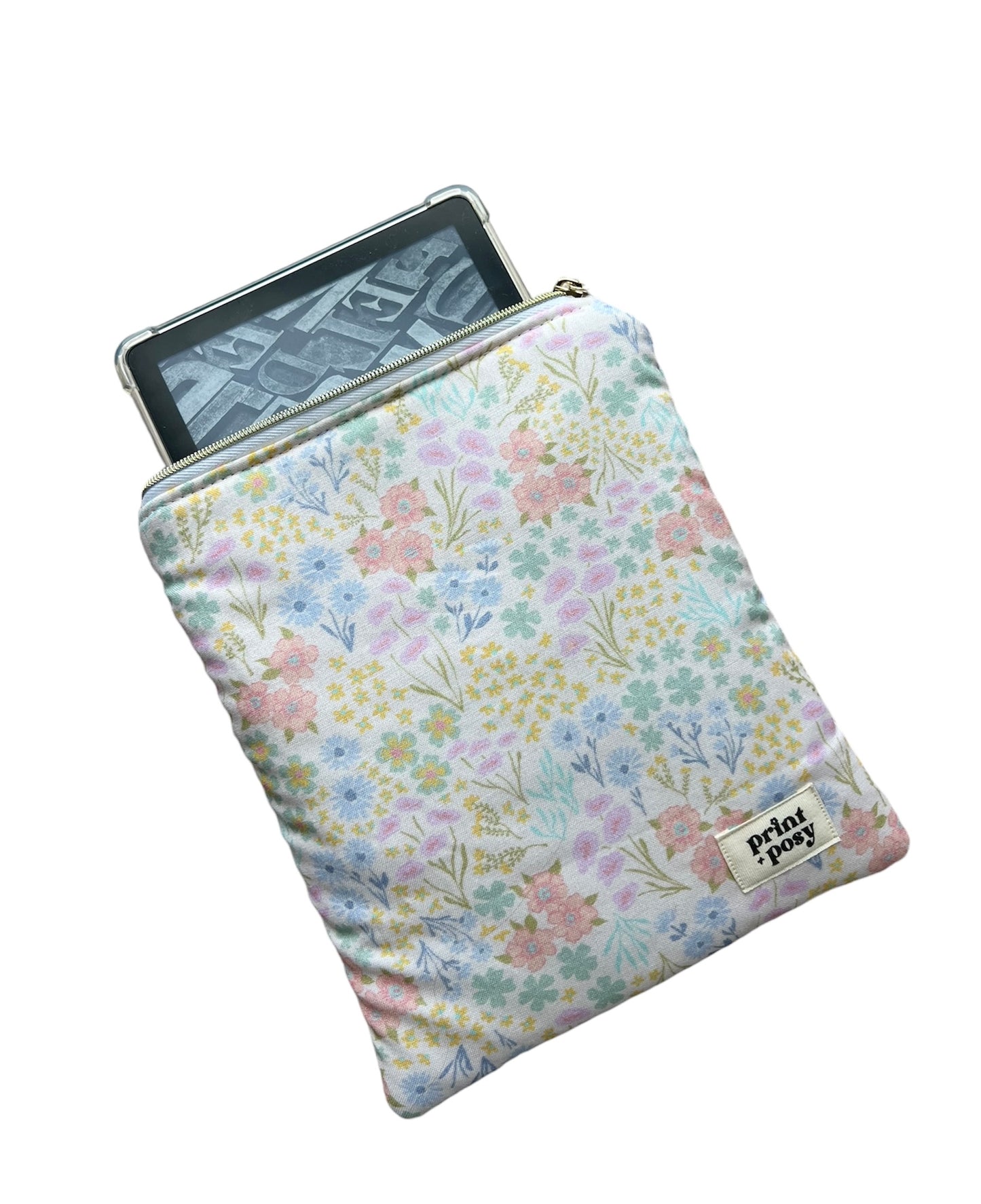 Cream Blossom Kindle Sleeve