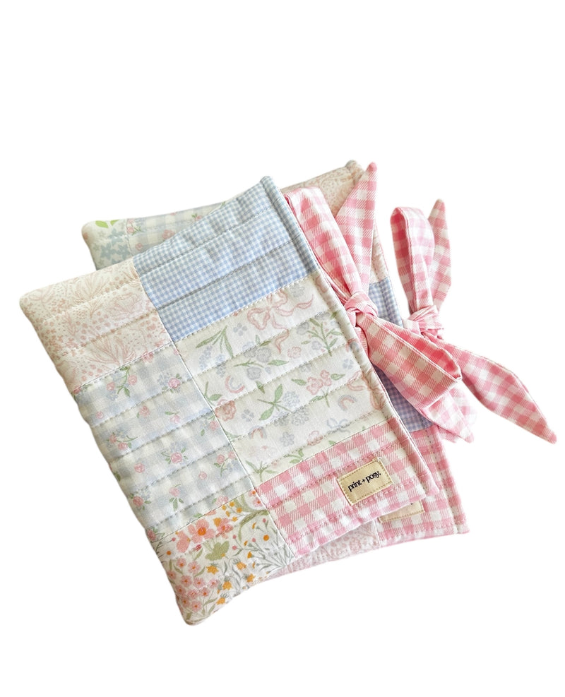 Posy Patchwork Book Sleeve