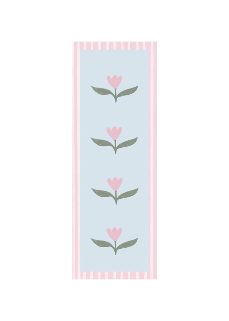 Dusky Blue Bookmark
