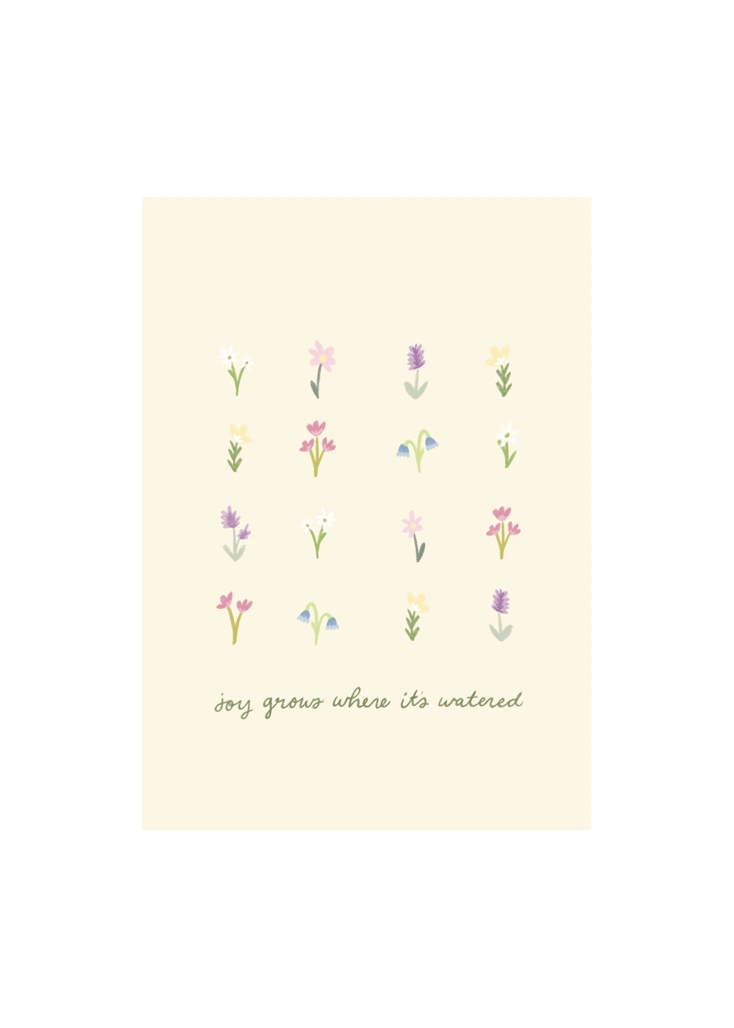 ‘Joy Grows’ Postcard