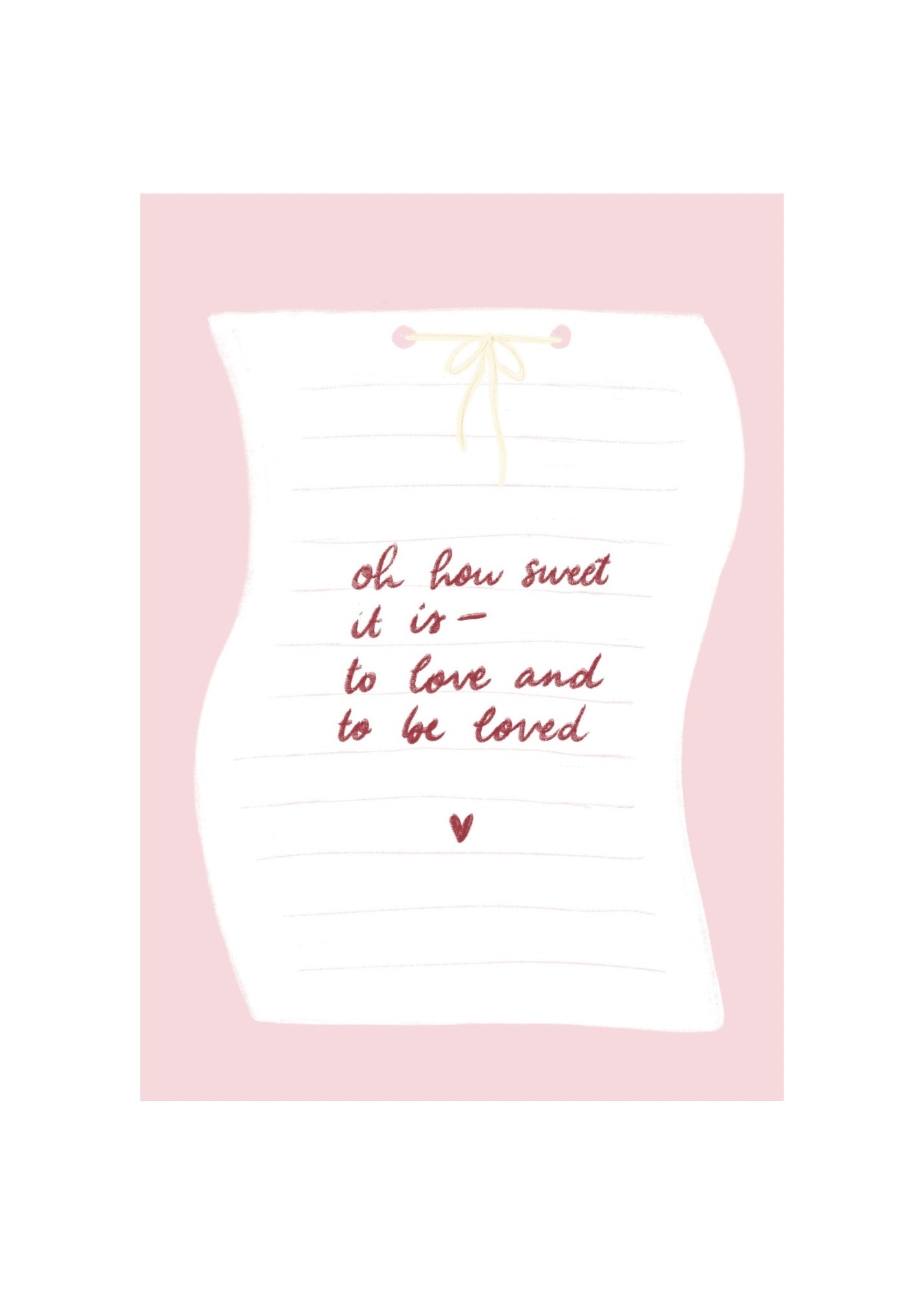 ‘How Sweet’ Mini Print
