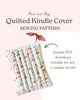 Quilted Kindle Cover sewing pattern