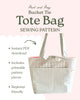Bucket Tie Tote Bag Sewing Pattern