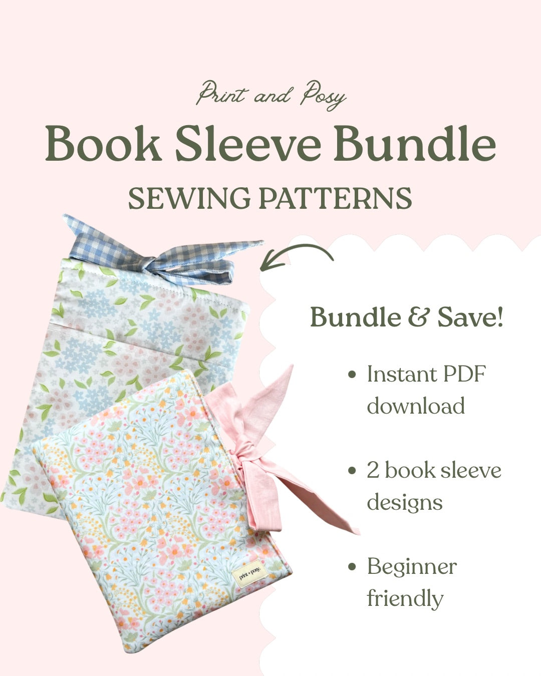 Book Sleeve Pattern Bundle