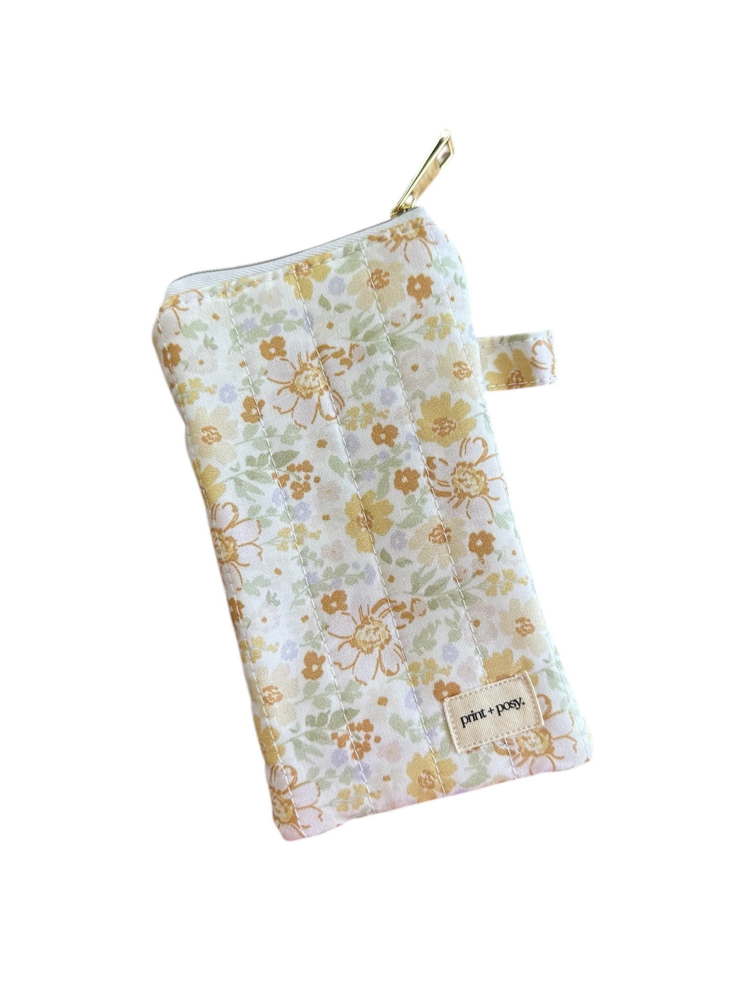 Marigold Quilted Sunnies Pouch